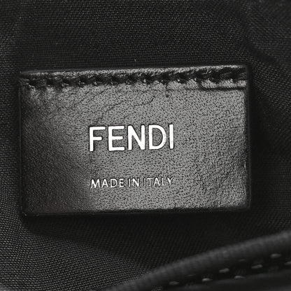 Fendi Neoprene Mesh Vitello Grace FF Pocket Belt Bag Black 6 of 8
