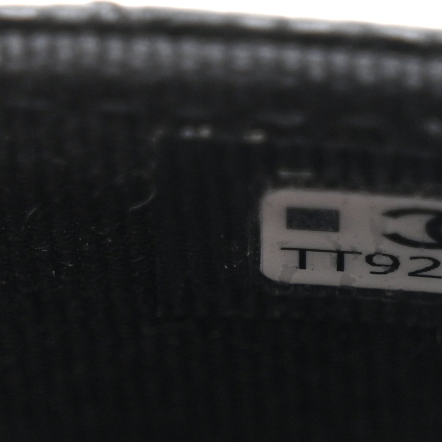 Caviar Quilted Flap Card Holder Wallet Black