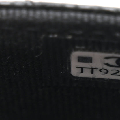 Chanel Caviar Quilted Flap Card Holder Wallet Black 8 of 9