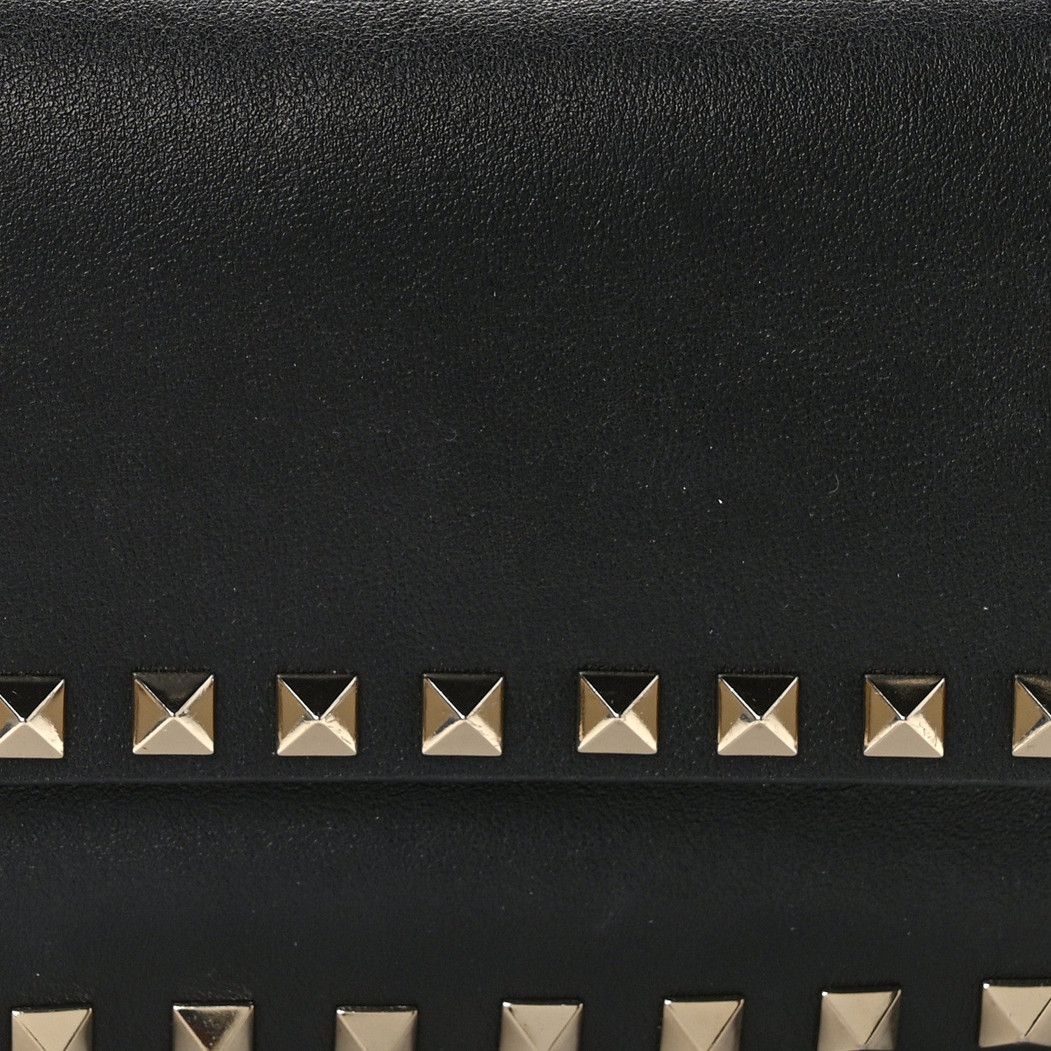 Valentino Garavani Calfskin Rockstud Belt Bag Black 8 of 12