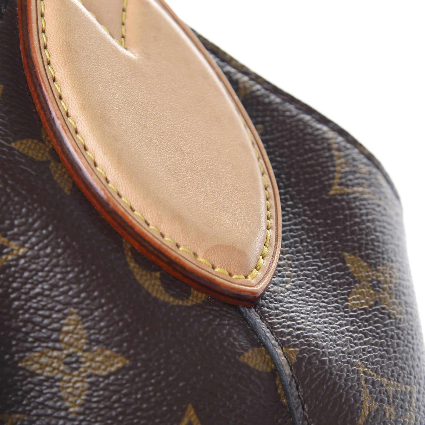 Monogram Flower Hobo Beige