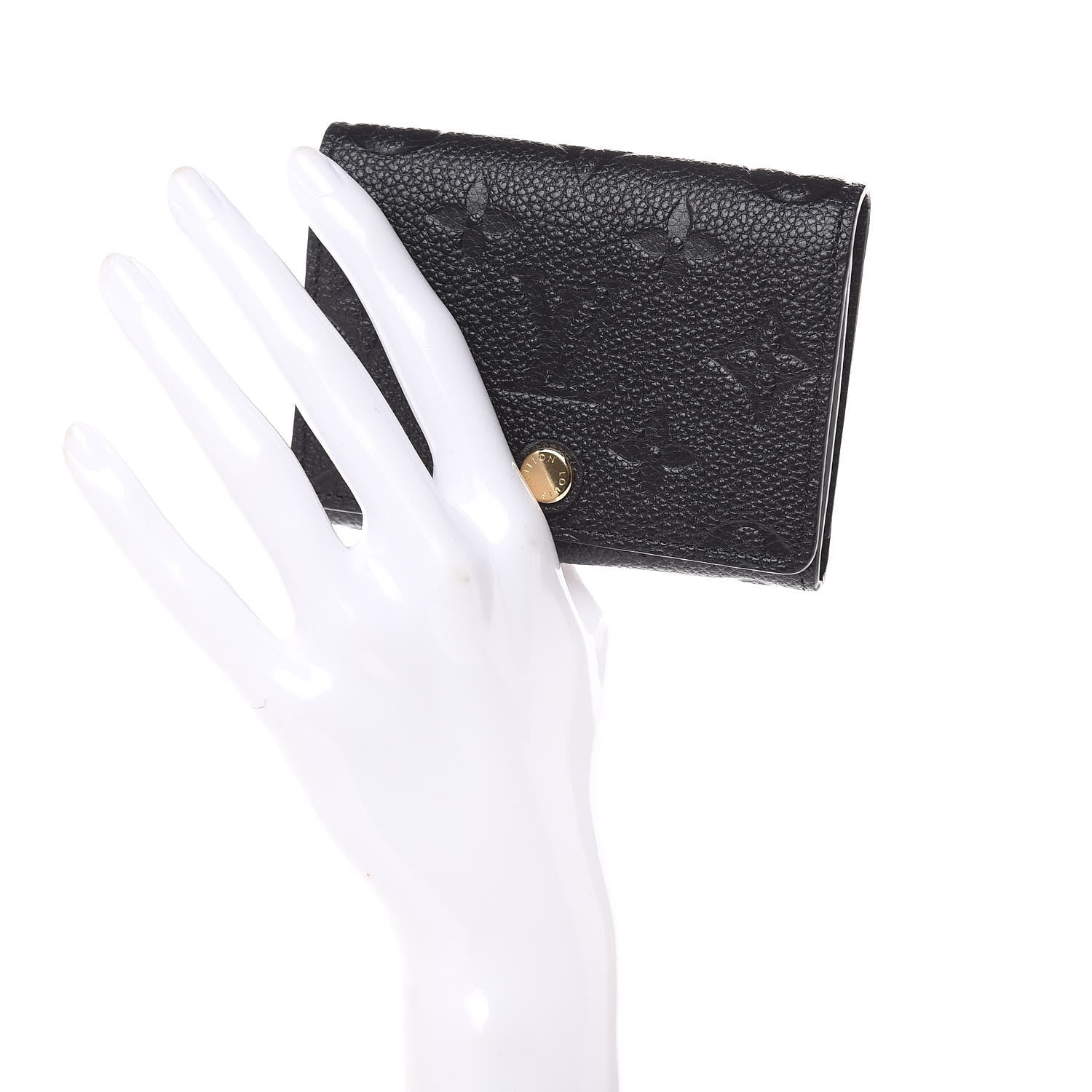 Louis Vuitton Empreinte Business Card Holder Black 2 of 7