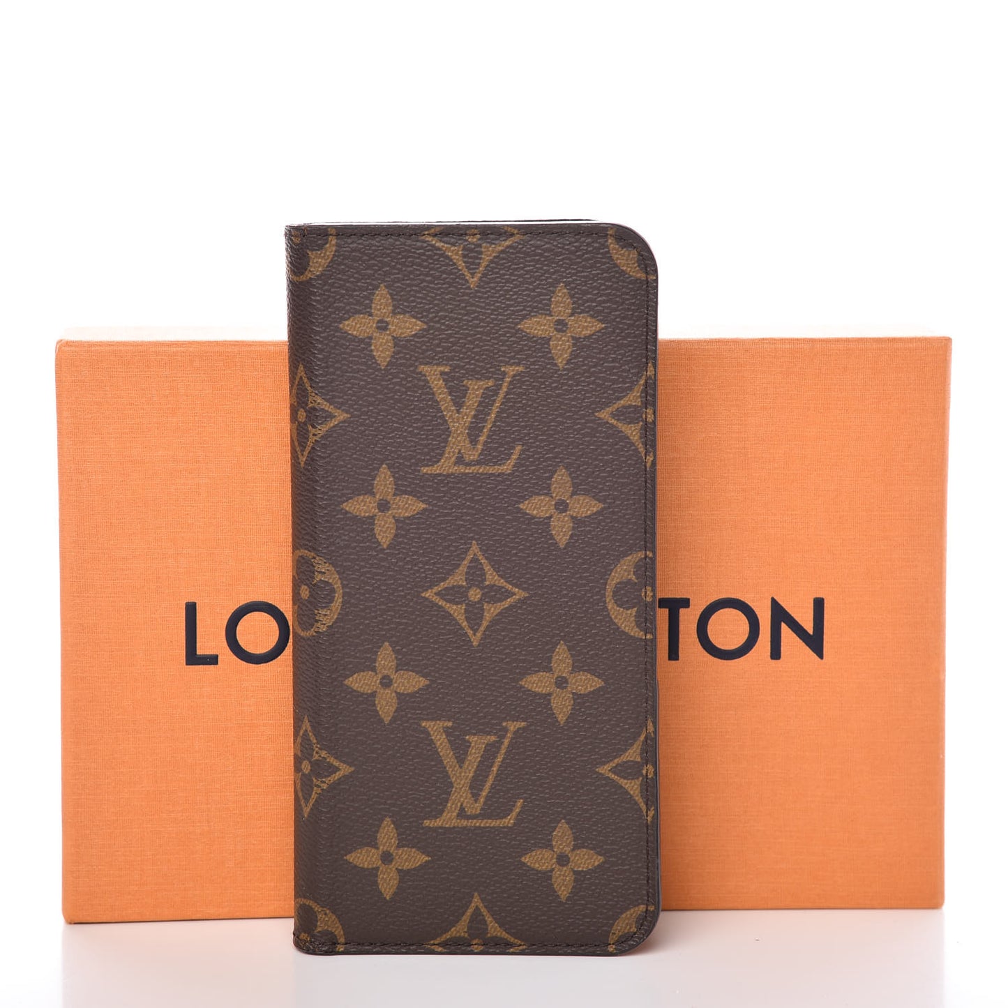 Monogram iPhone XS Max Folio Case