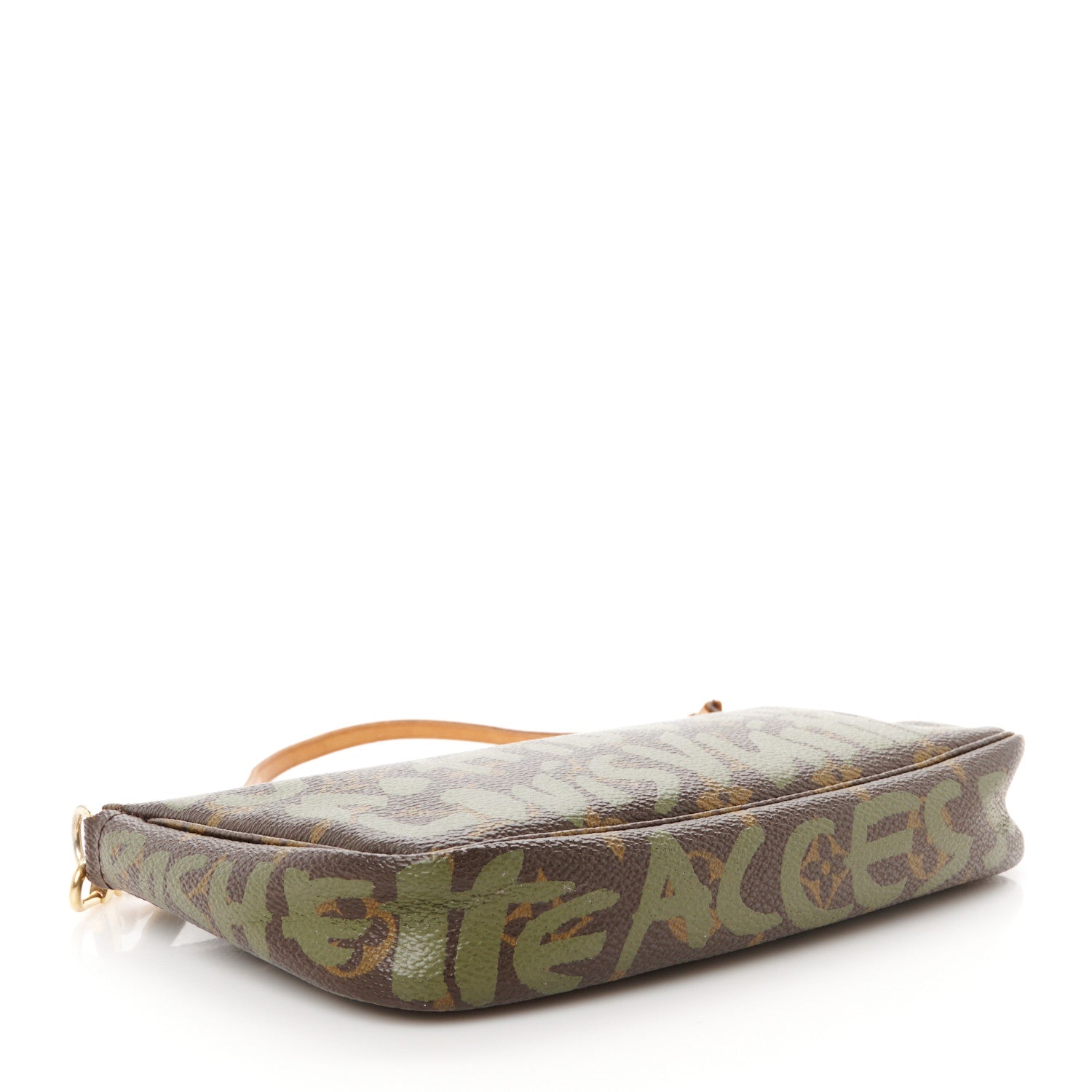 Louis Vuitton Monogram Graffiti Pochette Accessories Kaki 4 of 10