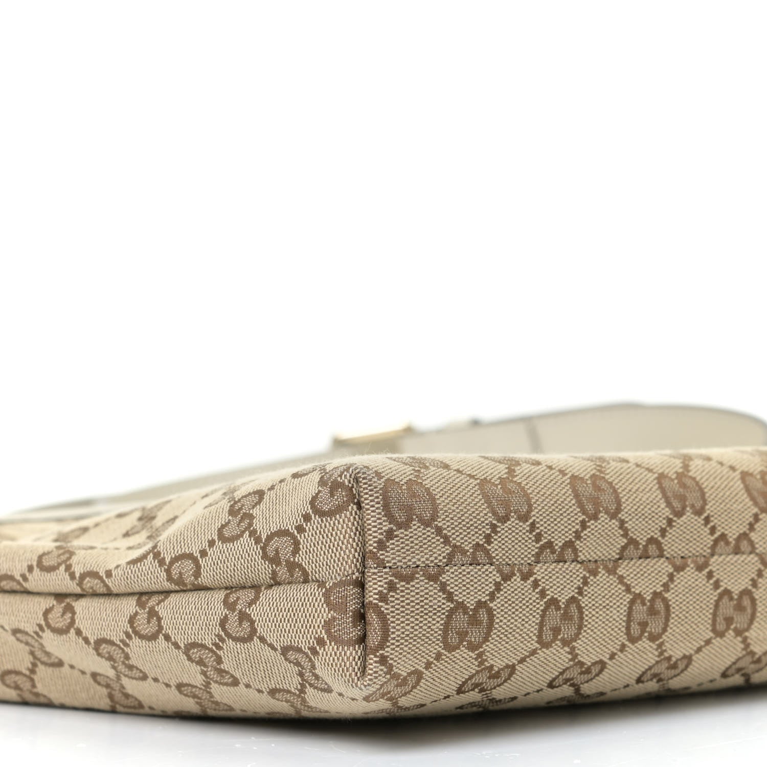 Gucci Monogram Medium Flat Messenger Bag Off White 7 of 10