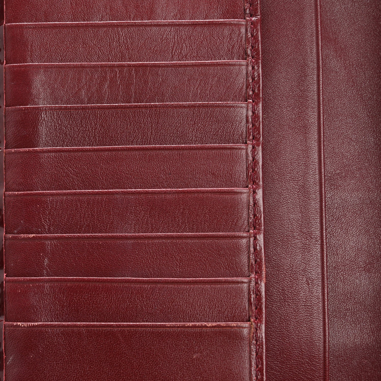 Burberry Supernova Check Constance Continental Wallet Dark Red 8 of 12