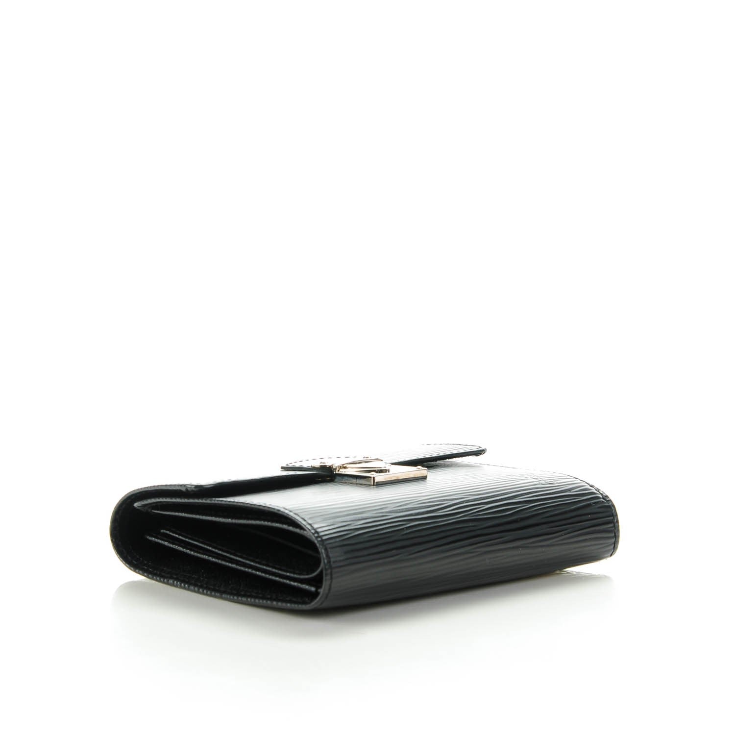 Louis Vuitton Epi Joey Wallet Black 4 of 7