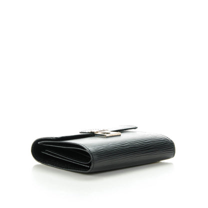 Louis Vuitton Epi Joey Wallet Black 4 of 7