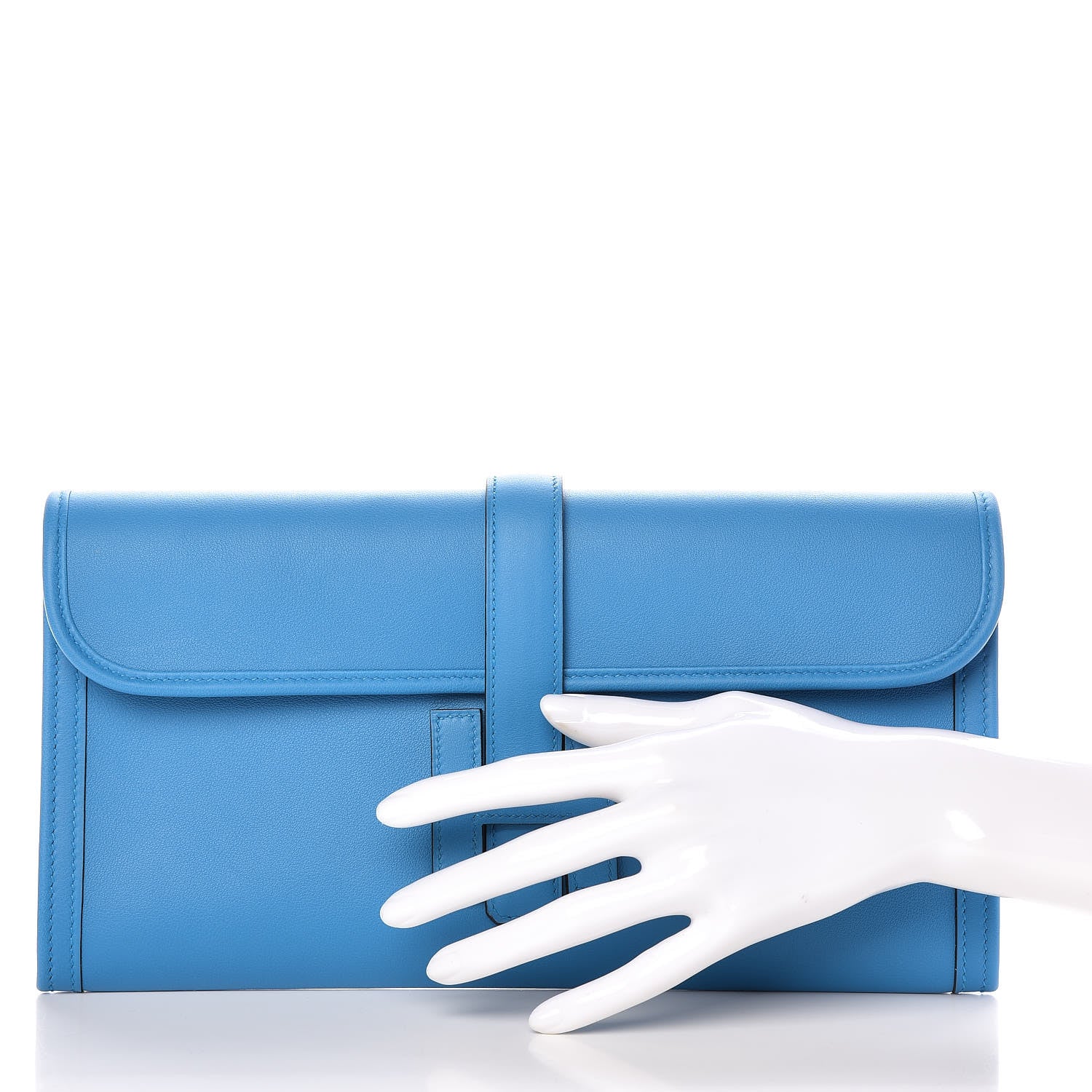 Hermes Swift Jige Elan 29 Clutch Bleu Zanzibar 2 of 10