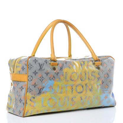 Louis Vuitton Monogram Pulp Defile Weekender PM Yellow 3 of 15
