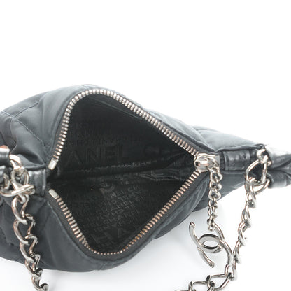 Chanel Nylon Quilted Pochette Black 5 of 8
