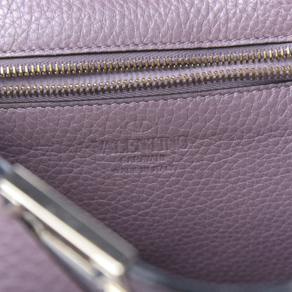 Valentino Garavani Pebbled Calfskin Small Rockstud Flip-Lock Messenger Bag Dark Mauve 8 of 9