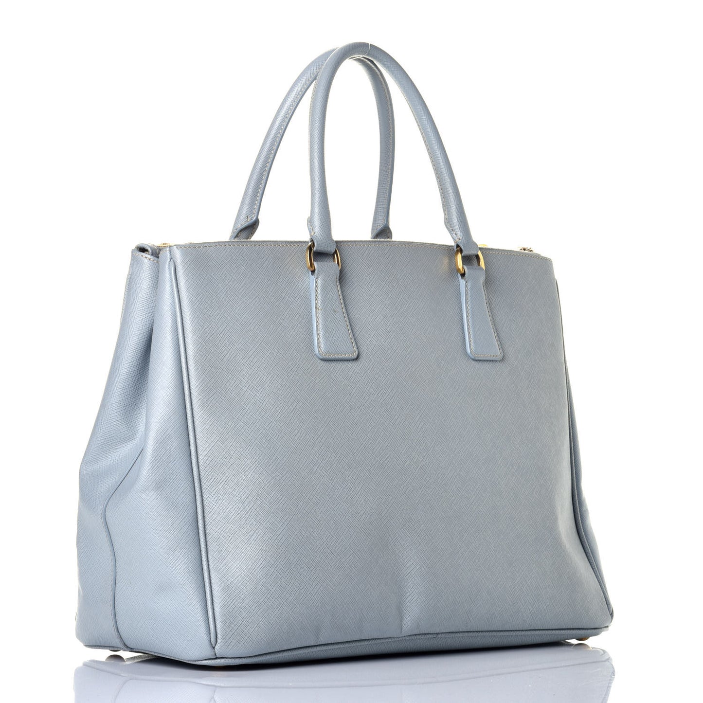 Saffiano Large Galleria Double Zip Tote Astrale