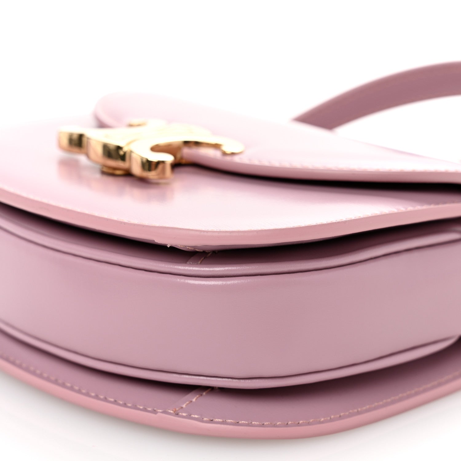 Celine Shiny Calfskin Triomphe Mini Besace Clea Petal 1657471
