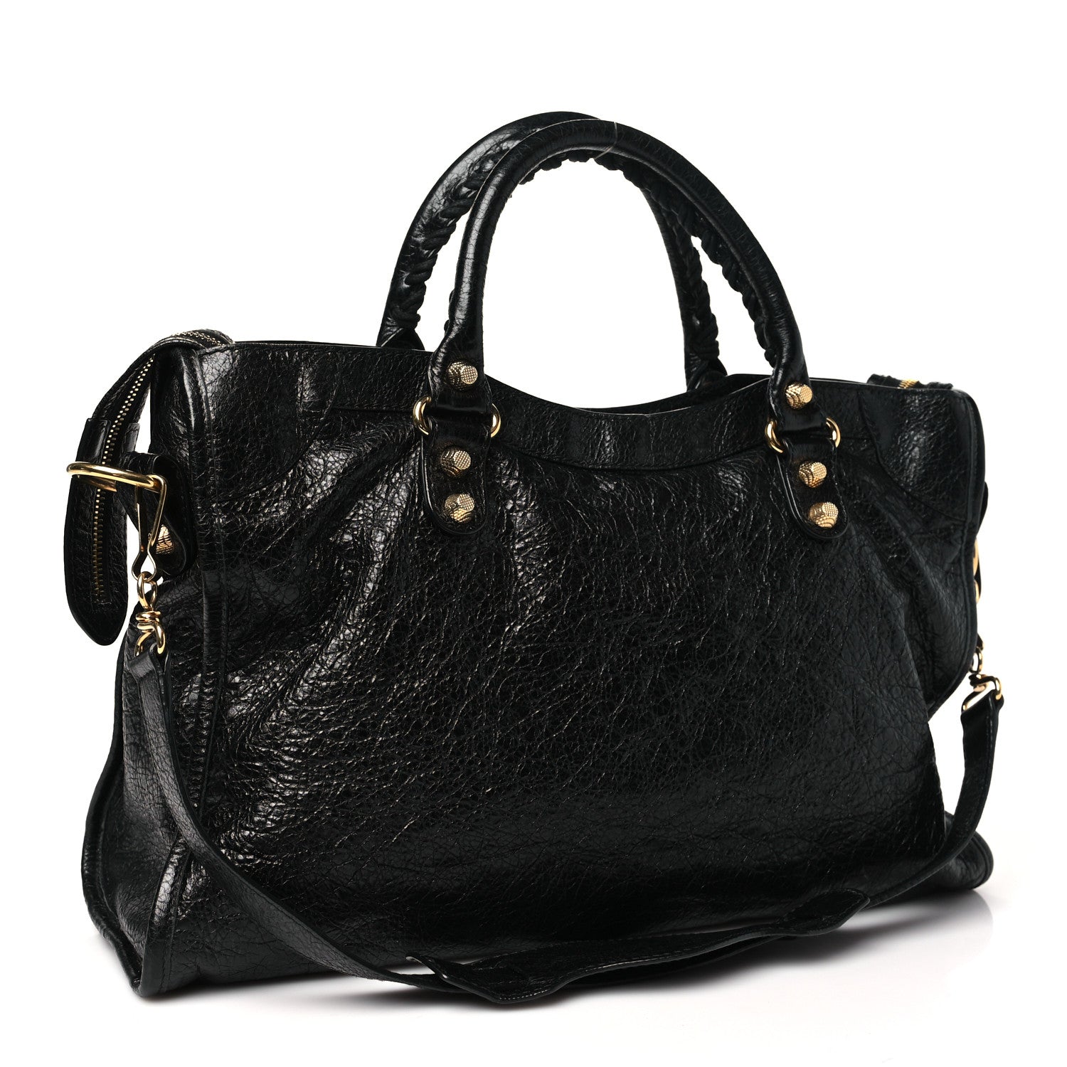 Balenciaga Agneau Giant 12 Gold Hardware City Black 3 of 10