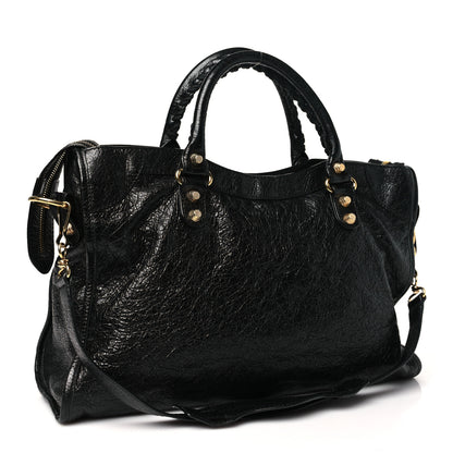 Balenciaga Agneau Giant 12 Gold Hardware City Black 3 of 10