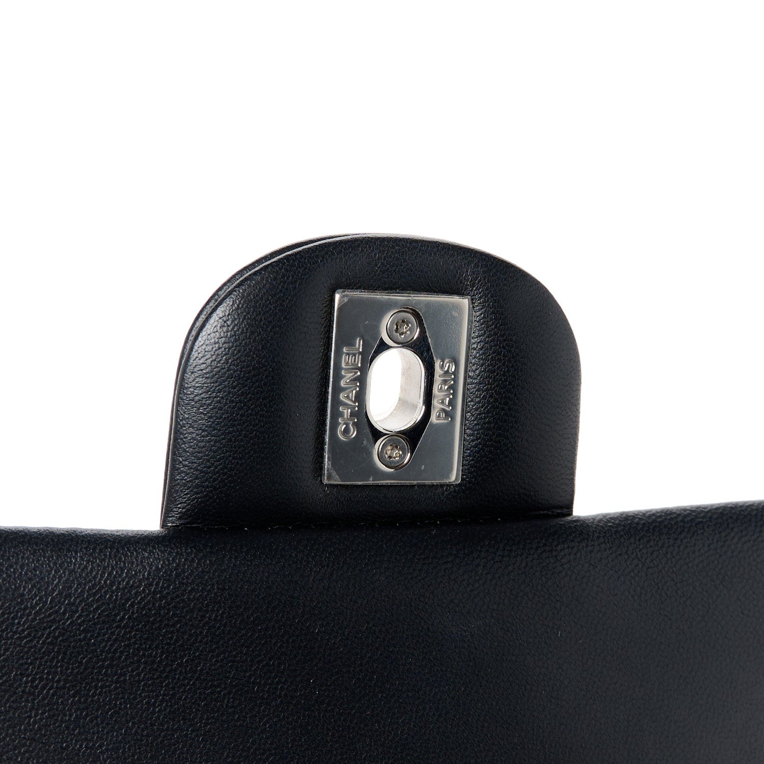 Chanel Lambskin Quilted Mini Rectangular Flap Black 6 of 12