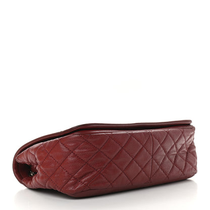 Chanel Caviar Large Timeless CC Flap Dark Red 4 of 12