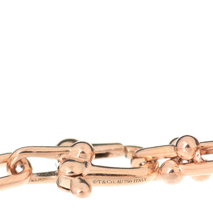 Tiffany 18K Rose Gold HardWear Micro Link Bracelet 3 of 4