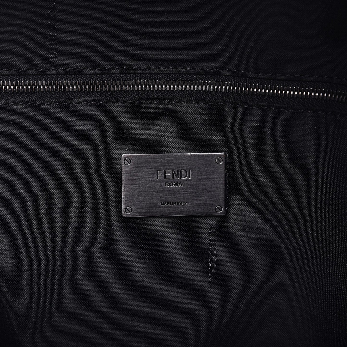 Vitello Grace FF 1974 Embossed Backpack Black