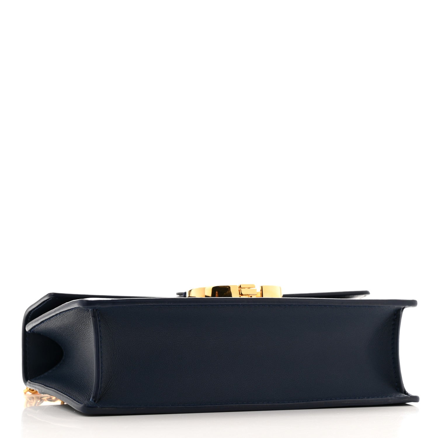 Christian Dior Calfskin 30 Montaigne East West Chain Flap Bag Blue 4 of 11