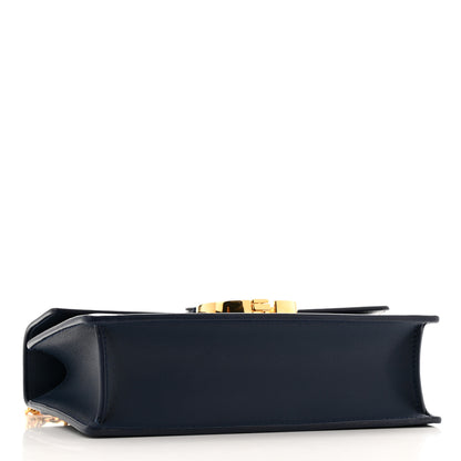 Christian Dior Calfskin 30 Montaigne East West Chain Flap Bag Blue 4 of 11