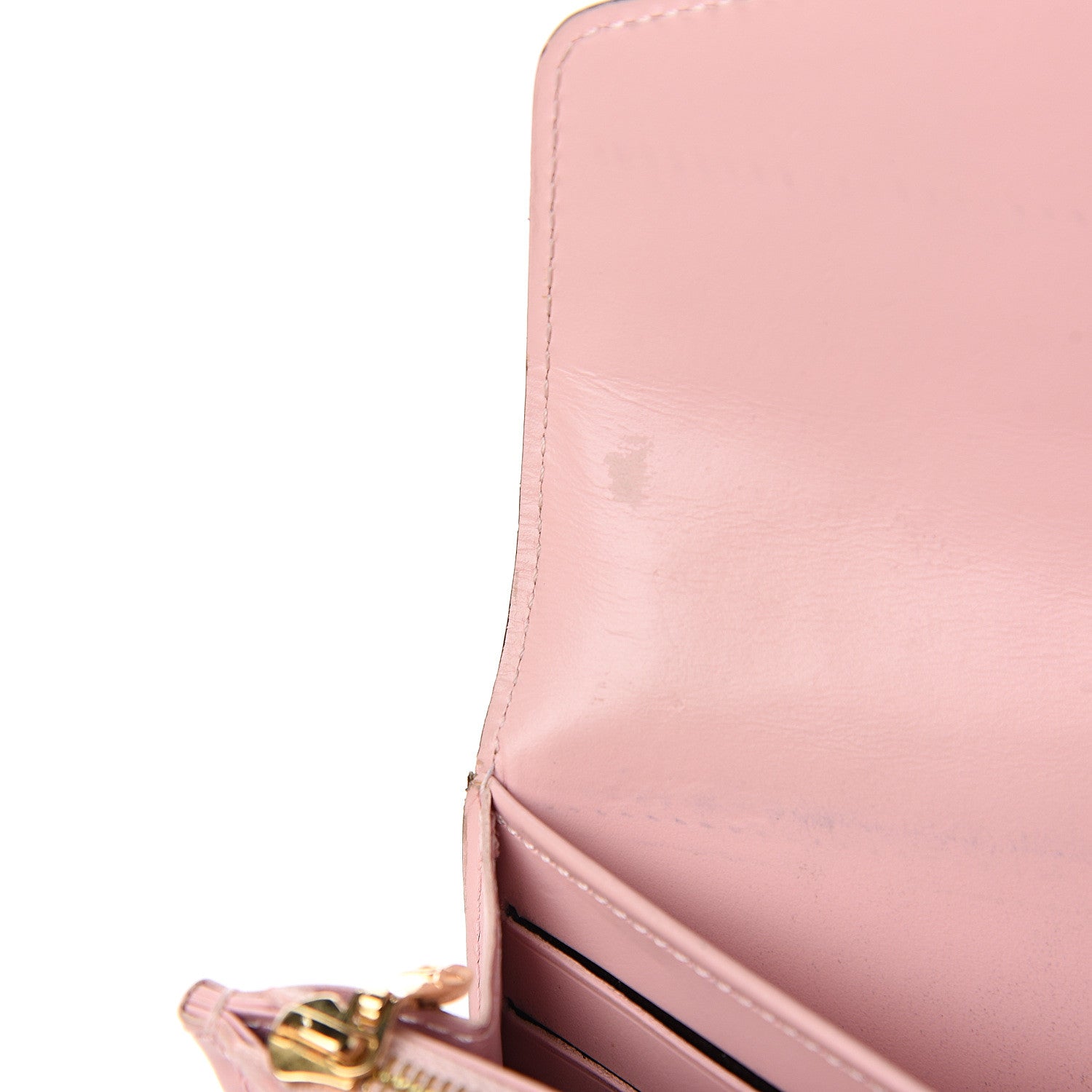 Louis Vuitton Vernis Sarah Wallet NM Rose Ballerine 7 of 8