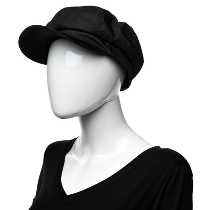 Prada Re-Nylon Mens Newsboy Hat L Black 2 of 8