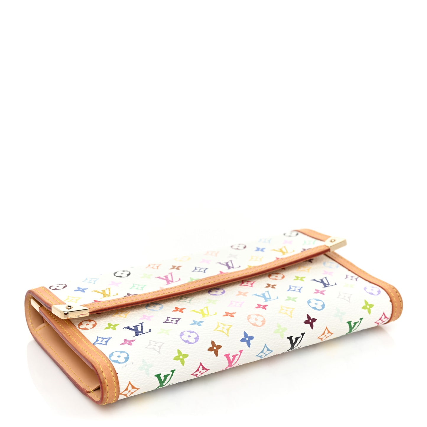 Monogram Multicolor Porte Tresor International Wallet White