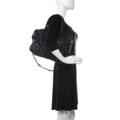 Balenciaga Agneau Classic Hardware Part Time Black 2 of 16