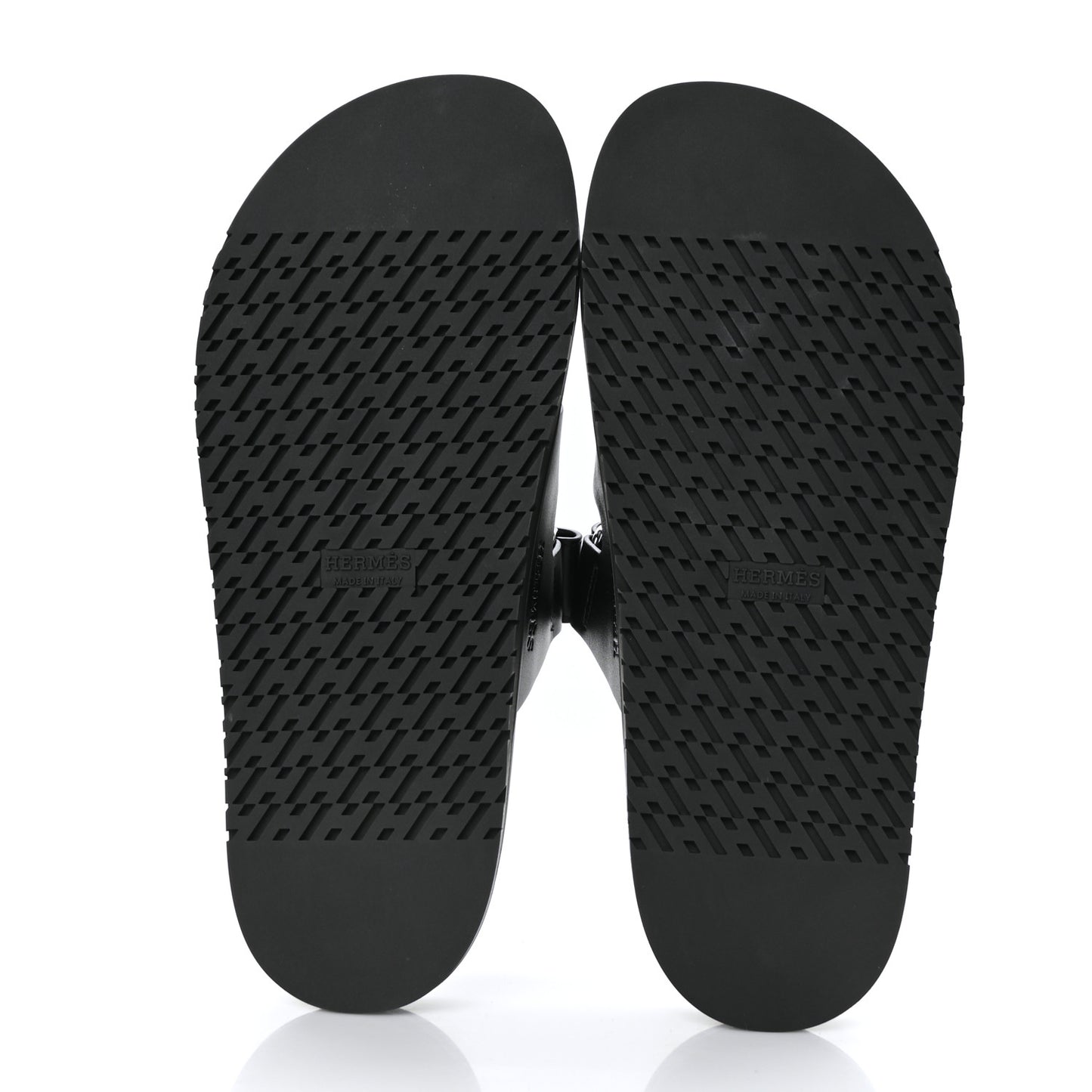 Calfskin Womens Chypre Sandals 40.5 Black