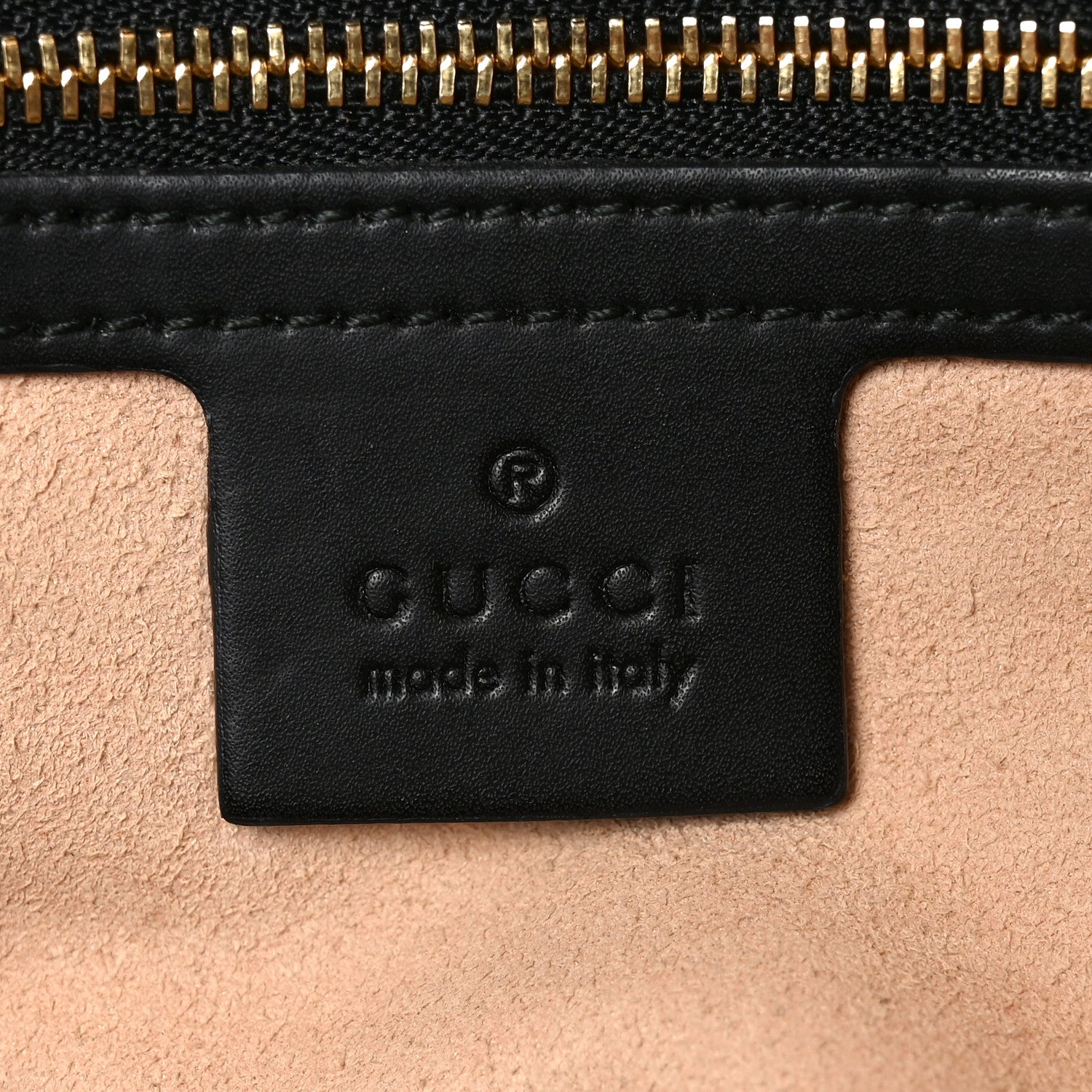 Gucci Soft GG Supreme Monogram Bees Small Crossbody Tote Beige Oro Black 6 of 10