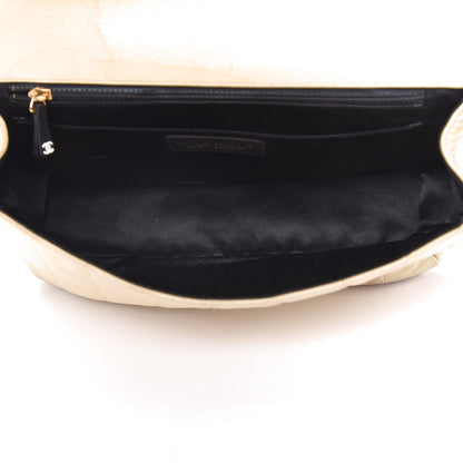 Chanel Lambskin Sport Flap Bag Beige Black 5 of 19