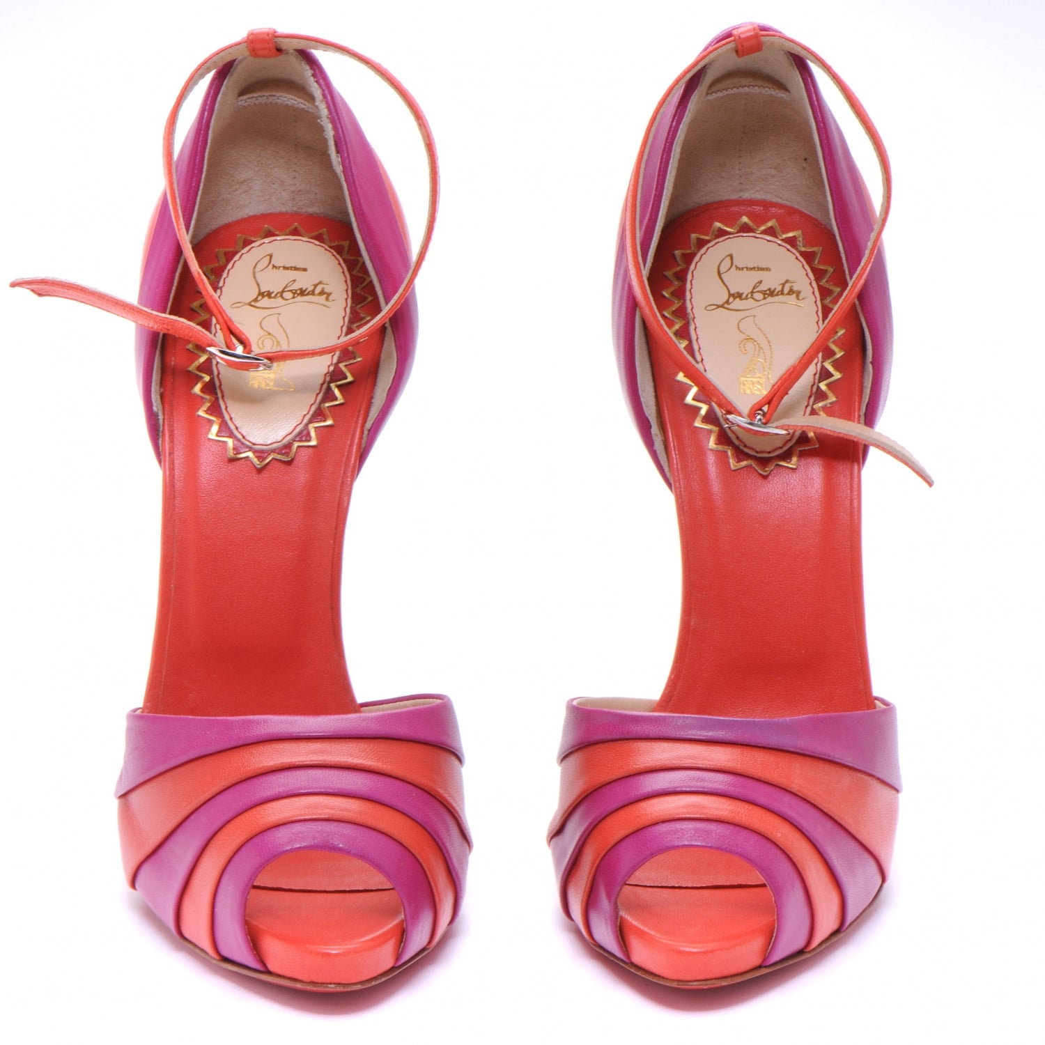 Christian Louboutin Leather Armadillo Bride Pumps 37 2 of 6