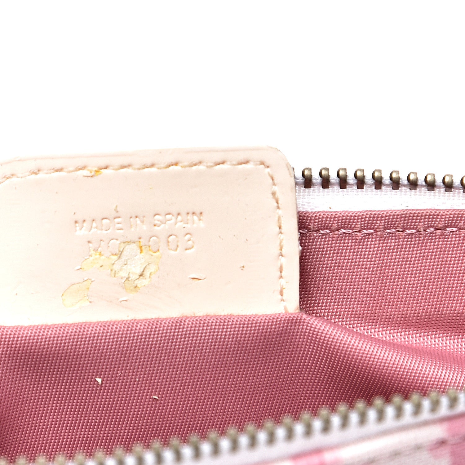 Christian Dior Monogram Mini Saddle Pochette Pink 7 of 12
