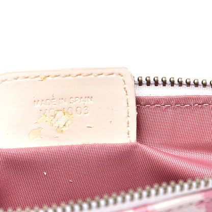 Christian Dior Monogram Mini Saddle Pochette Pink 7 of 12