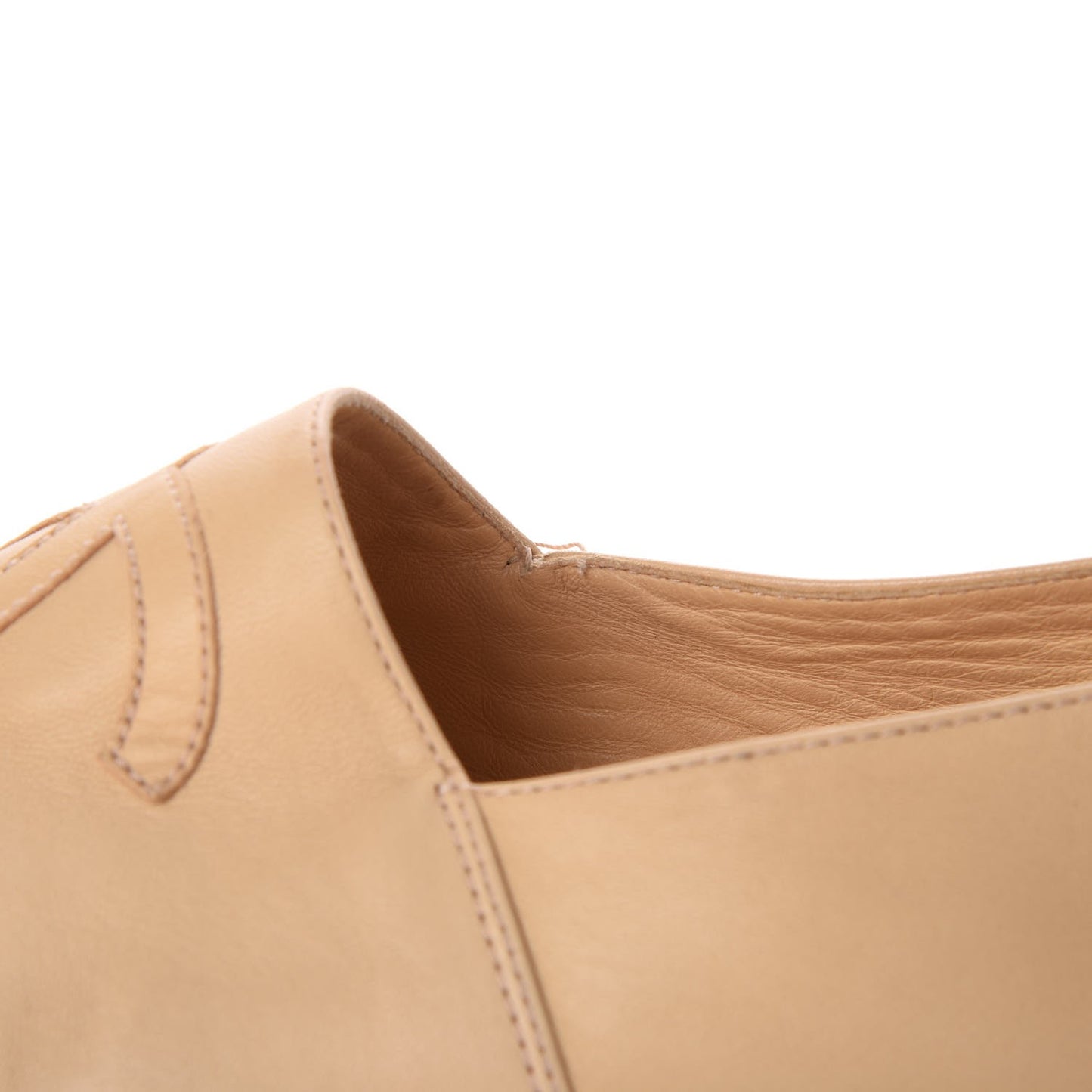 Lambskin CC Espadrilles 41 Beige Black