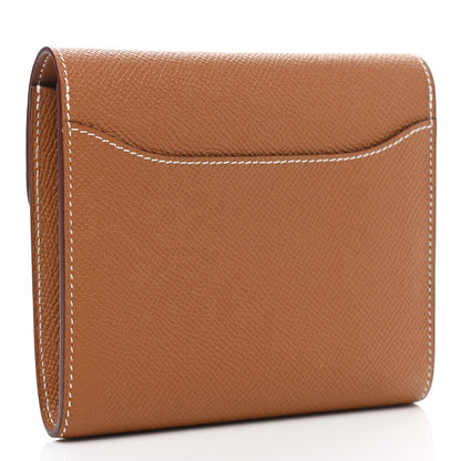 Hermes Epsom Constance Short Wallet Gold 3 of 8