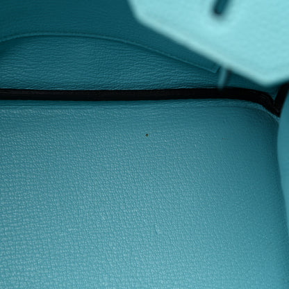 Hermes Togo Birkin 30 Bleu Atoll 14 of 20