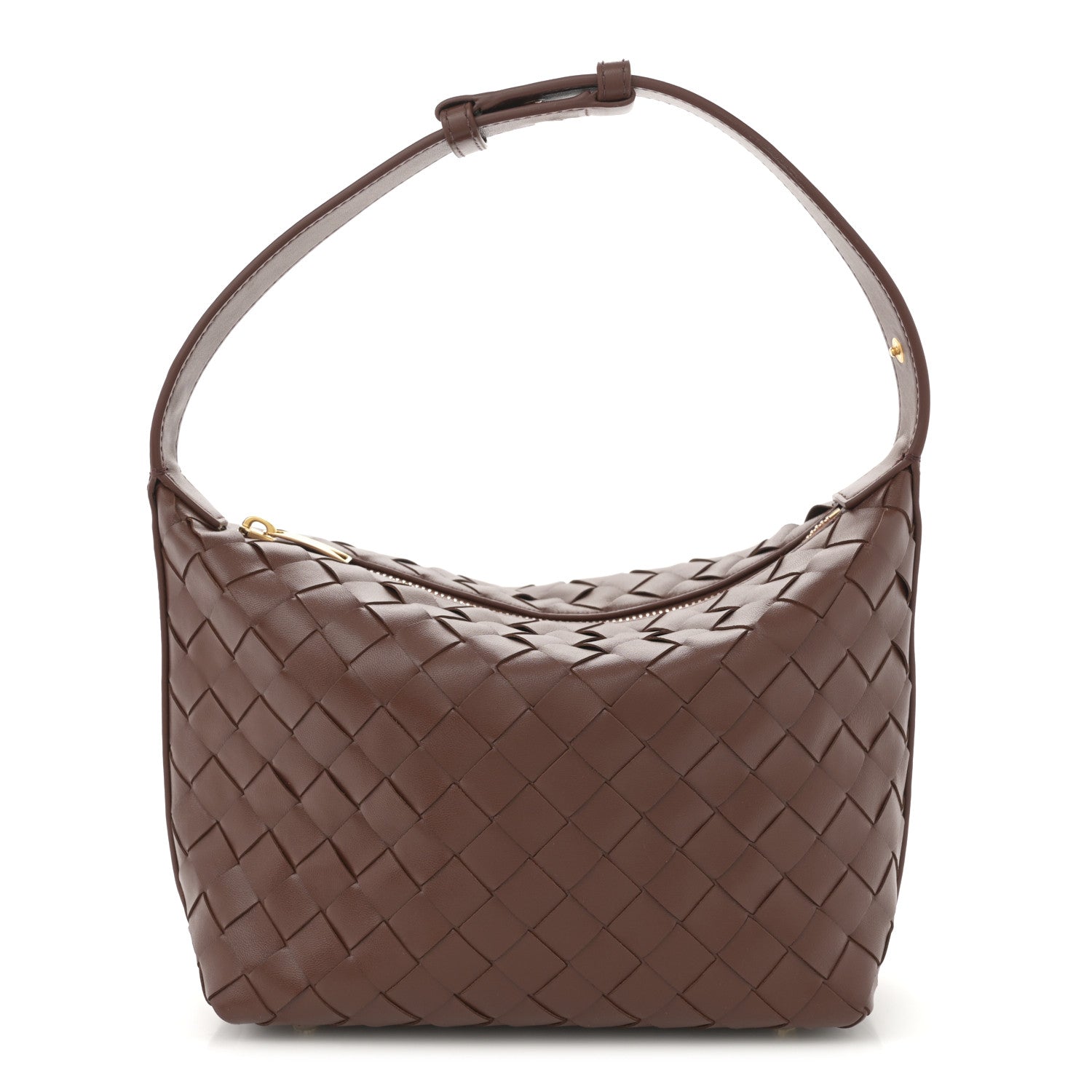 Bottega Veneta Calfskin Nappa Intrecciato Mini Wallace Sapele 1 of 10