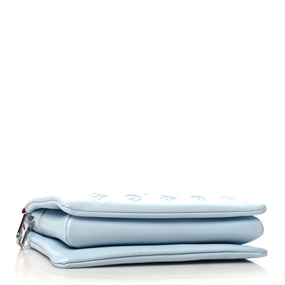 Louis Vuitton Lambskin Embossed Monogram Coussin PM Ice Blue 4 of 11