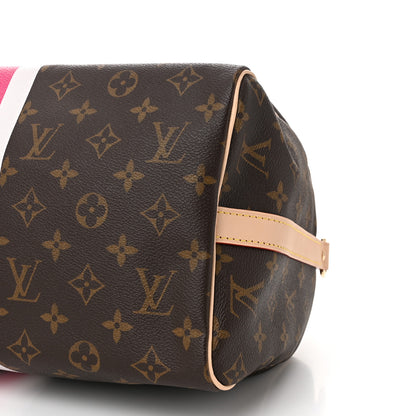 Louis Vuitton Monogram My LV Heritage Speedy Bandouliere 30 Fuchsia White 9 of 9