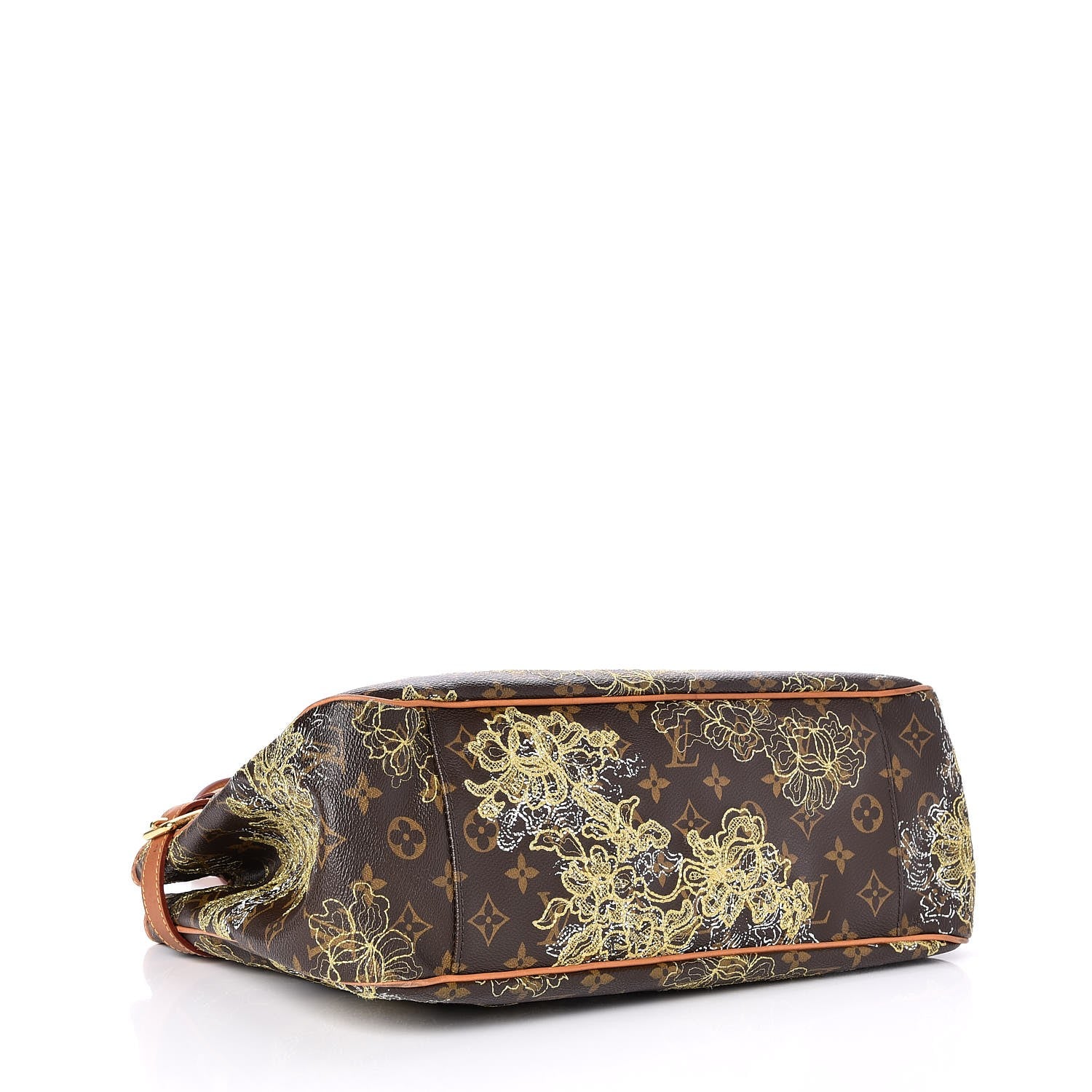 Louis Vuitton Monogram Dentelle Batignolles Horizontal Gold 4 of 7