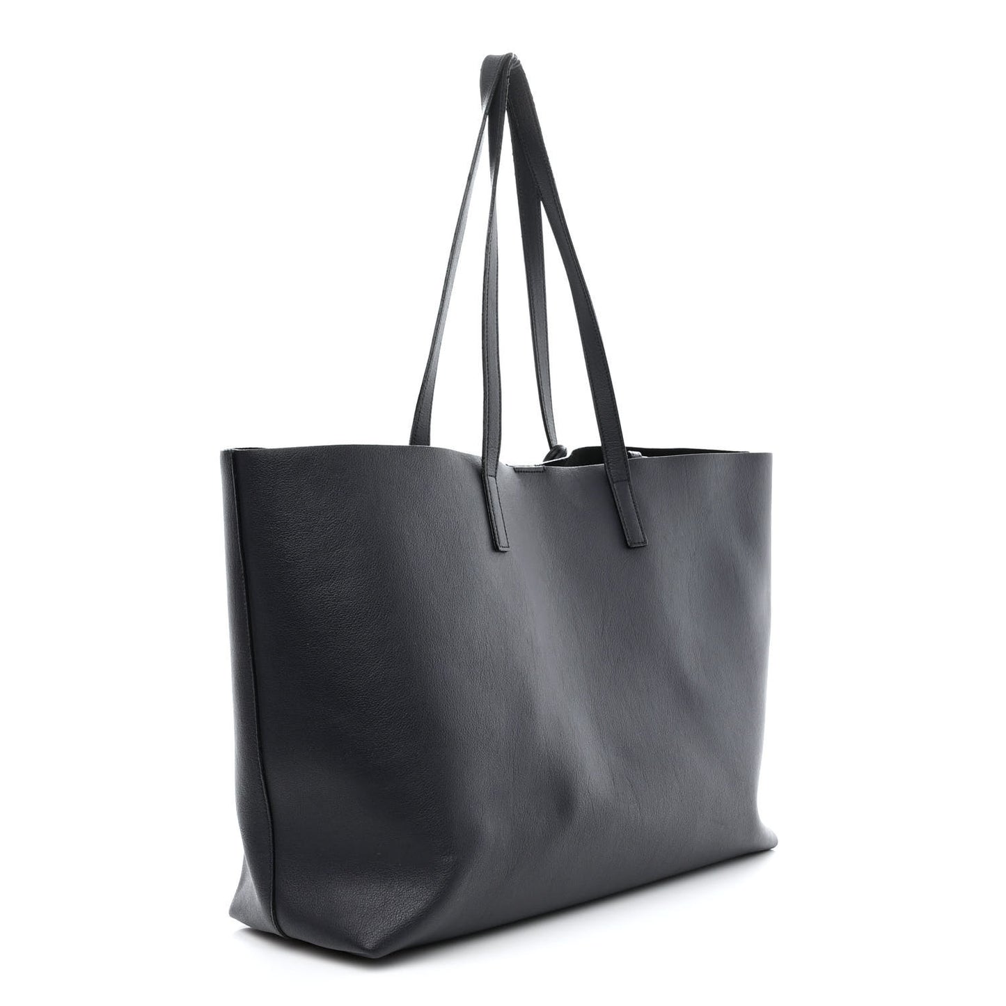 Calfskin Large Shopping Tote Navy