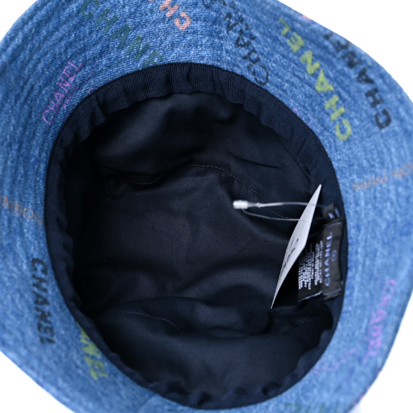 Denim Mood Cloche Bucket Hat M Blue