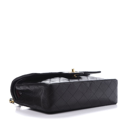 Chanel Lambskin Quilted Medium Double Flap Black 3 of 11