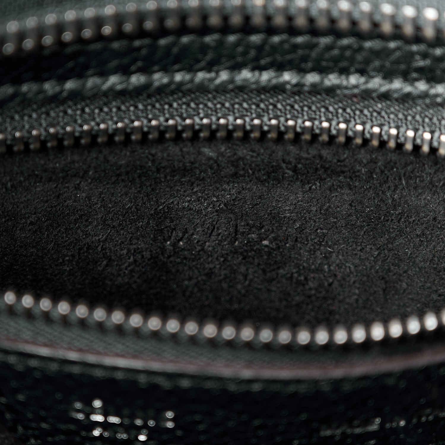 Celine Drummed Calfskin Micro Luggage Black 7 of 10