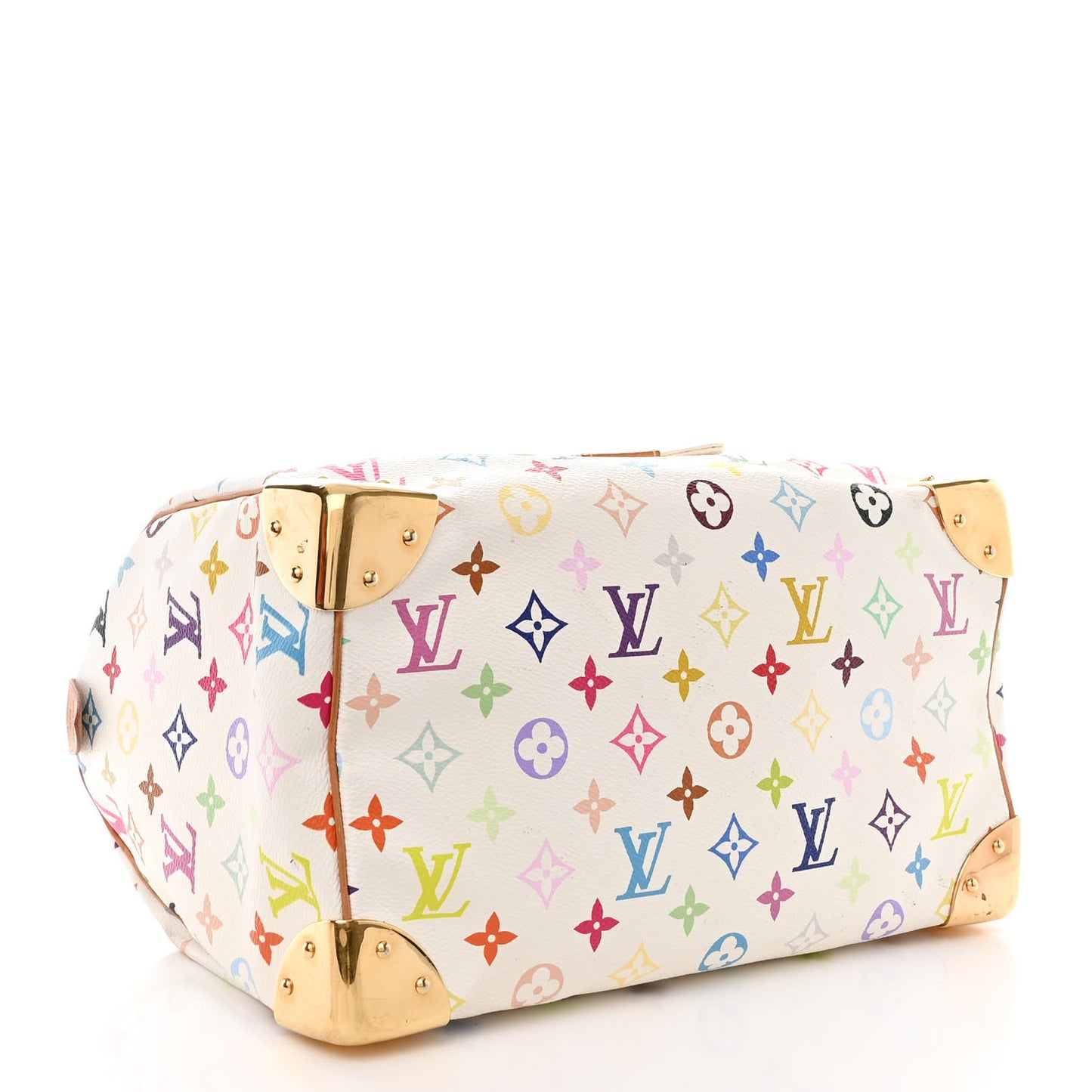 Monogram Multicolor Speedy 30 White