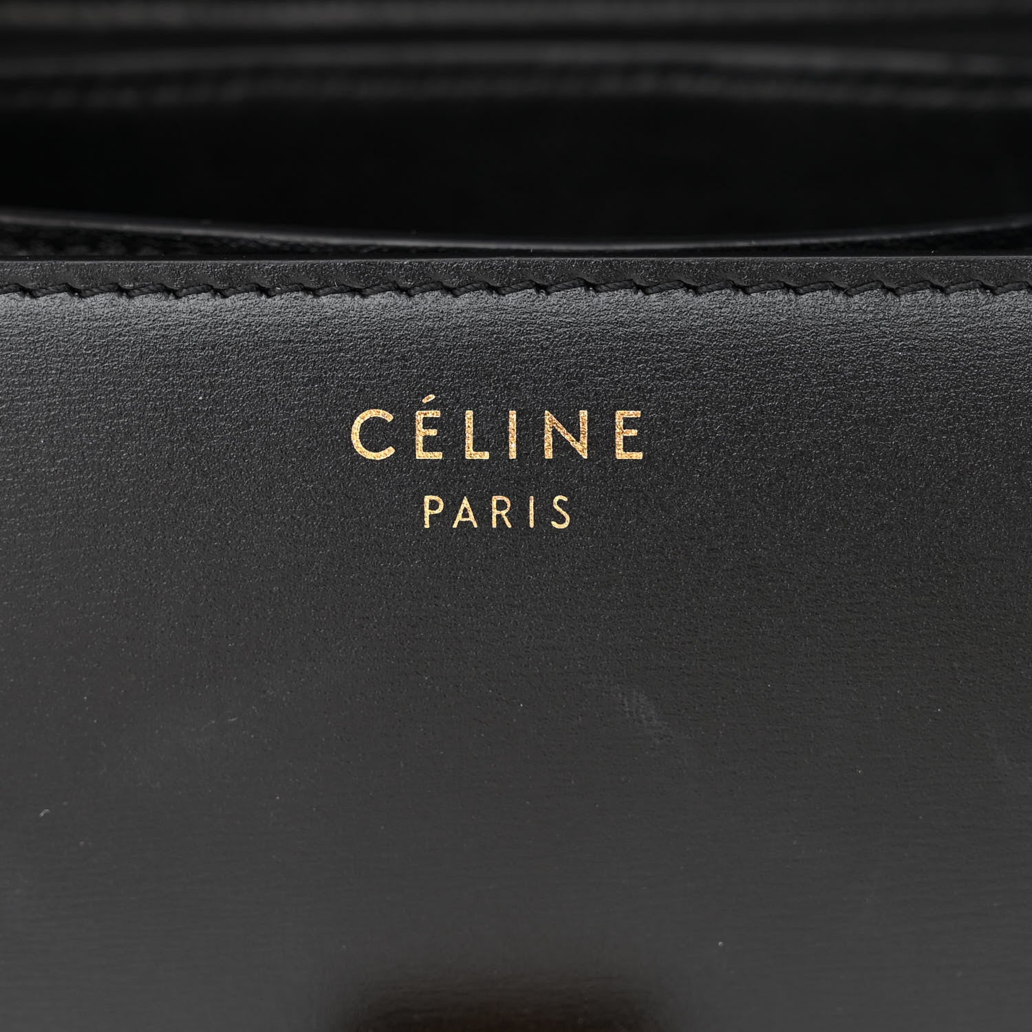 Celine Box Calfskin Small Classic Box Flap Bag Black 6 of 15