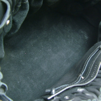 Bottega Veneta Ruched Jardin Black Nero 7 of 10
